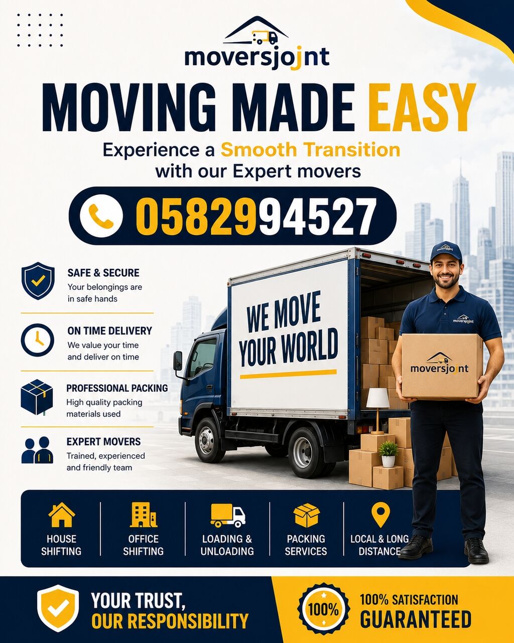 Dhahran, Household, Moving Made Easy Experience A Smooth Transition With Our Expert Movers Contact 0582994527