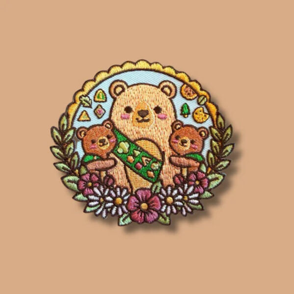 New York, Business, Beary Scout Family: Fun & Iron On Embroidered Patches