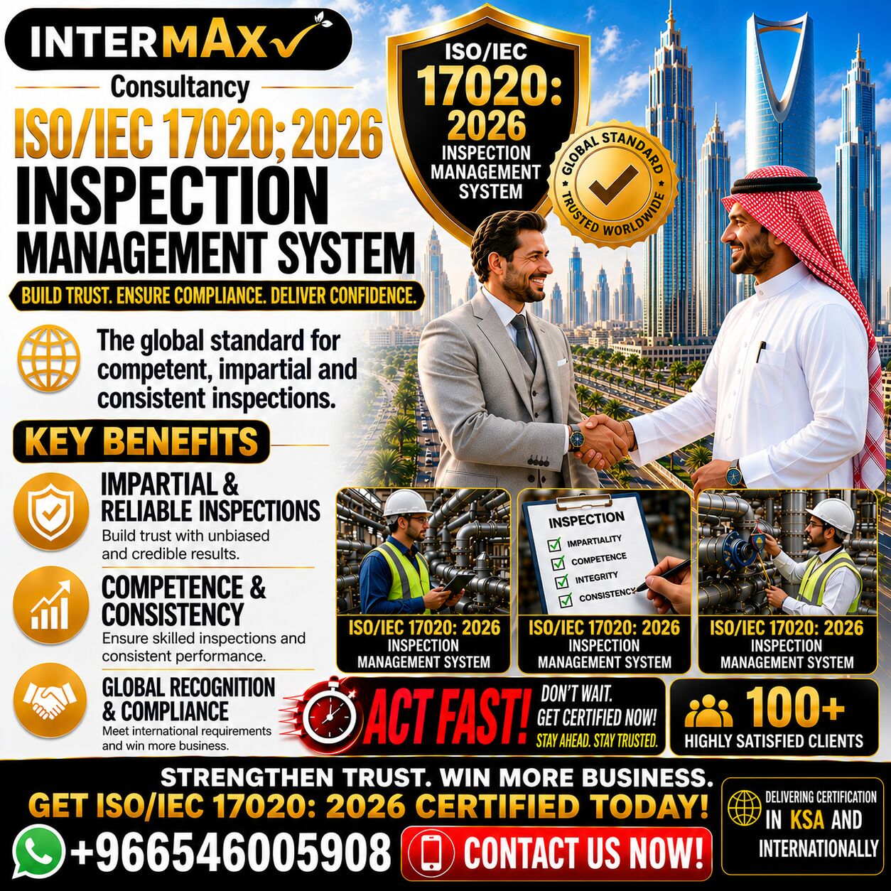 Riyadh, Business, Contact Us For ISO & HACCP Certificate, Training,  & More Certificates On 0546005908.