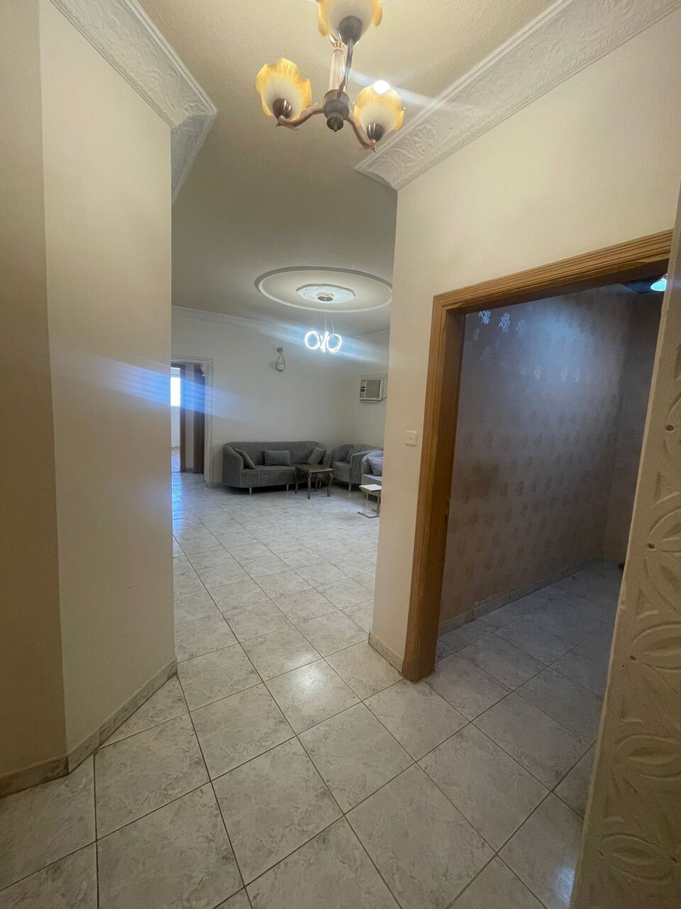 Al Rawdah, Apartments, Flats, Houses & Villas, SAR 48000/year,  5 BR,  Specious Family Whole Floor With All Kitchen Cabinets And Some ACS Installed