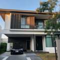 THB 55000,  60 Sq. Feet,  For Rent, 2-story Detached House, 60 Sq M, 3 Bedrooms, Manthana Village. On Nut-Wongwaen