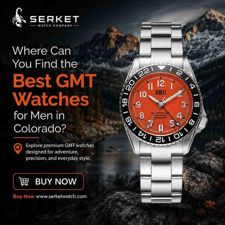 New York, Watches, USD 379,  Where Can You Find The Best GMT Watches For Men In Colorado?