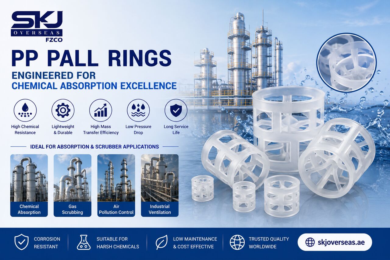 Silicon Oasis, Wholesale Products, Improve Process Performance With High-Quality Polypropylene Pall Rings