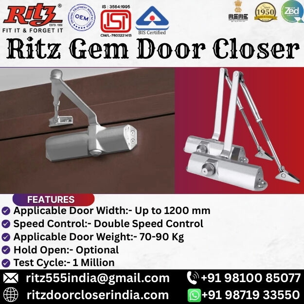 Mumbai, Heavy Equipment, Ritz GEM Door Closer