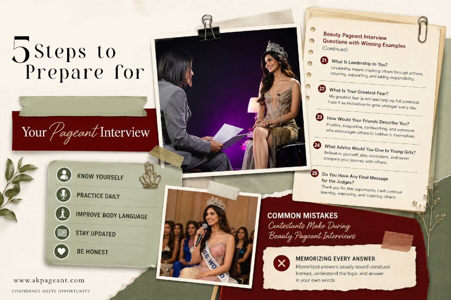 Dwarka, General, Interview Tips For Beauty Pageant Contestants