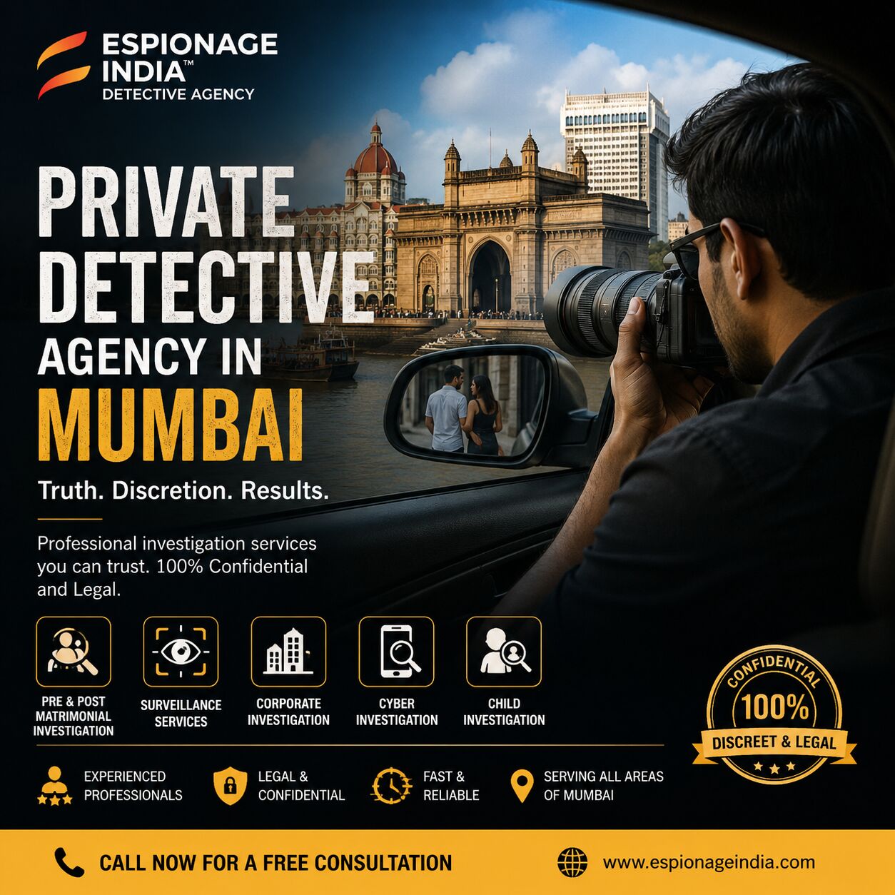 Mumbai, Legal, Private Detective Agency In Mumbai &ndash; Confidential Investigation Services