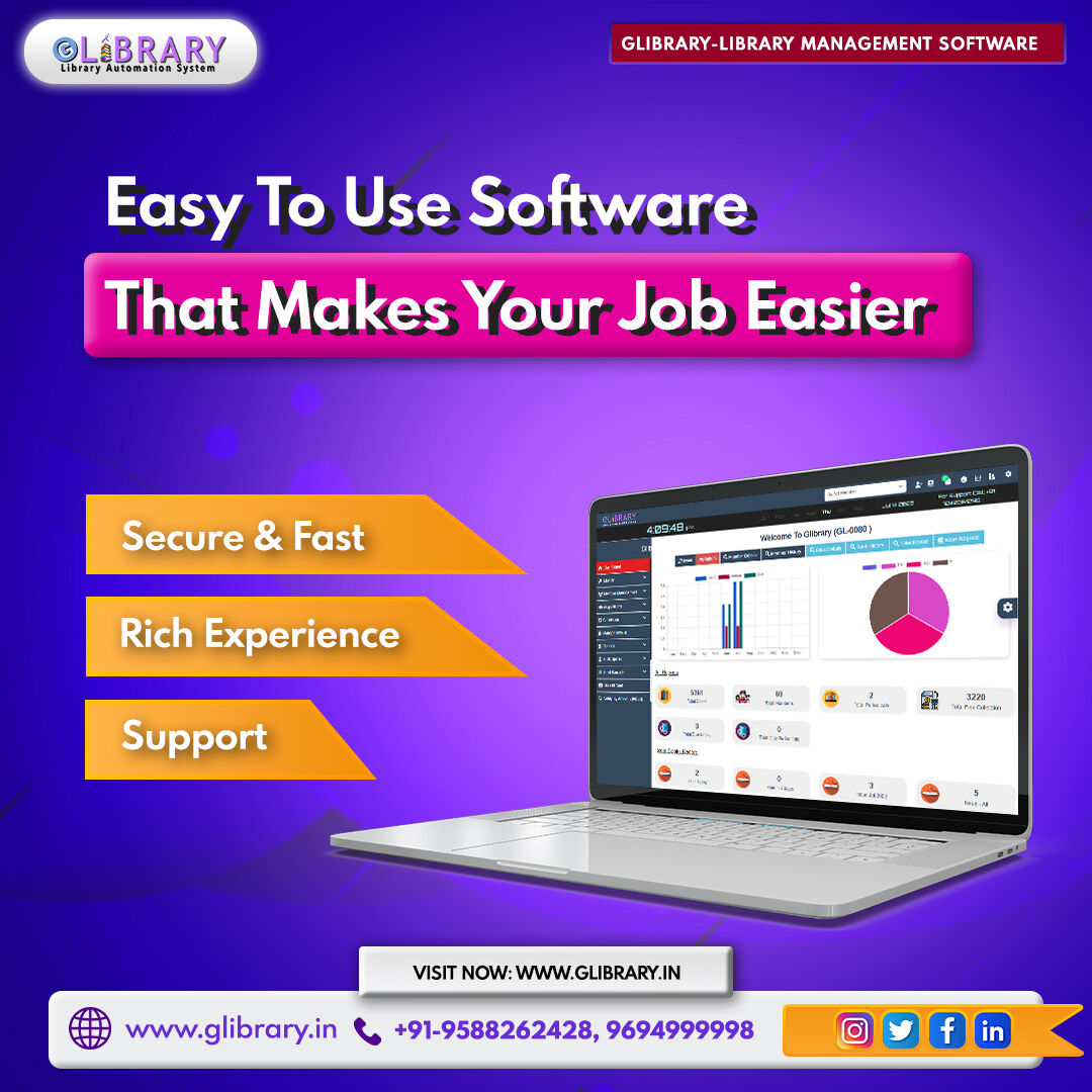 Jaipur, Software Development, GLibrary - Advanced Library Management Software For Schools & Colleges