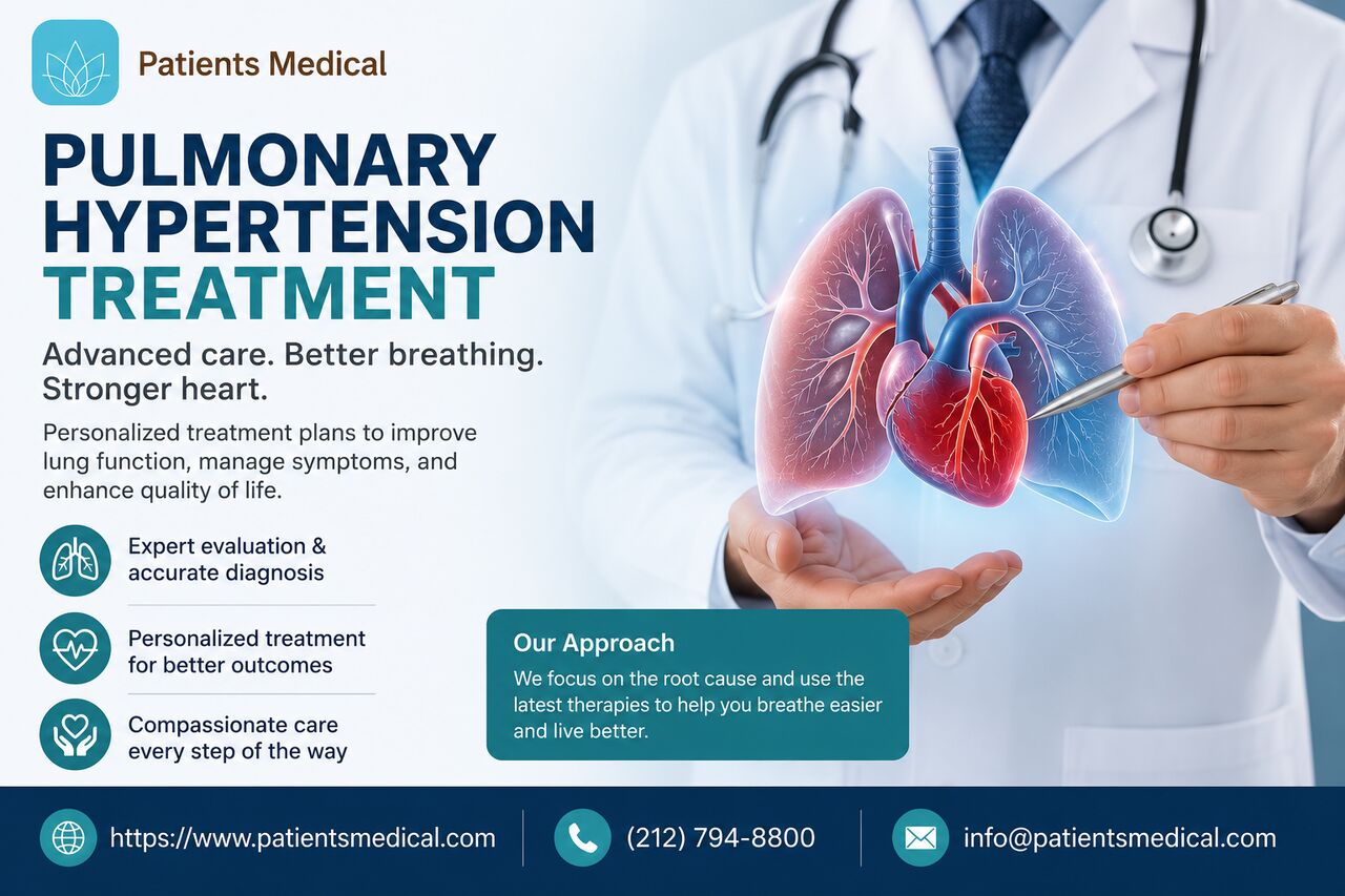 New York, Health, Expert Pulmonary Hypertension Treatment For Better Heart & Lung Health