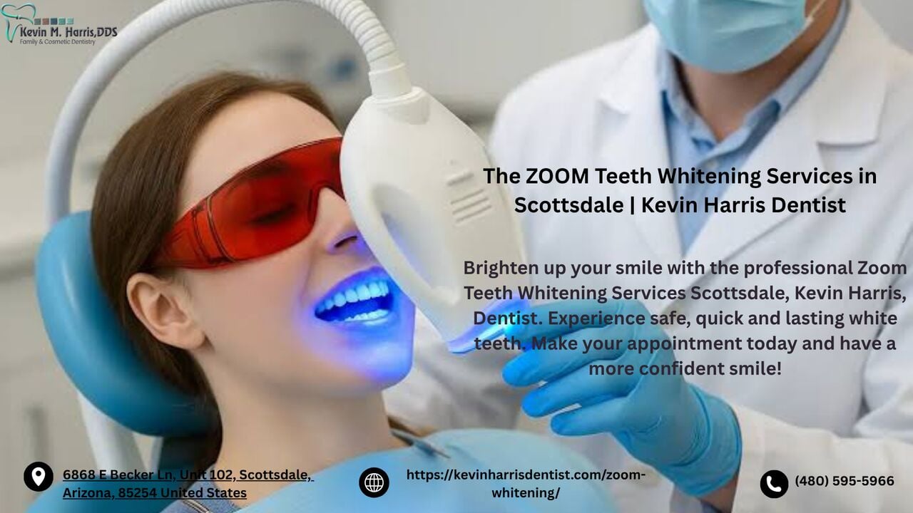 New York, Dental, The ZOOM Teeth Whitening Services In Scottsdale | Kevin Harris Dentist