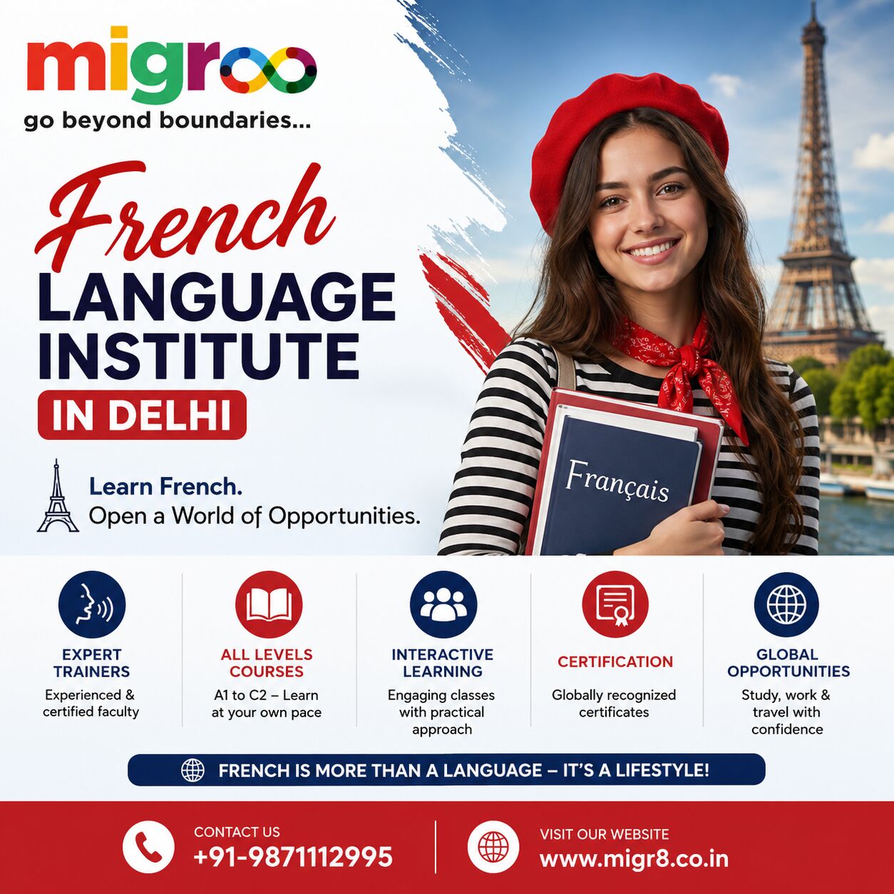 New Delhi, Free Items, French Language Institute In Delhi