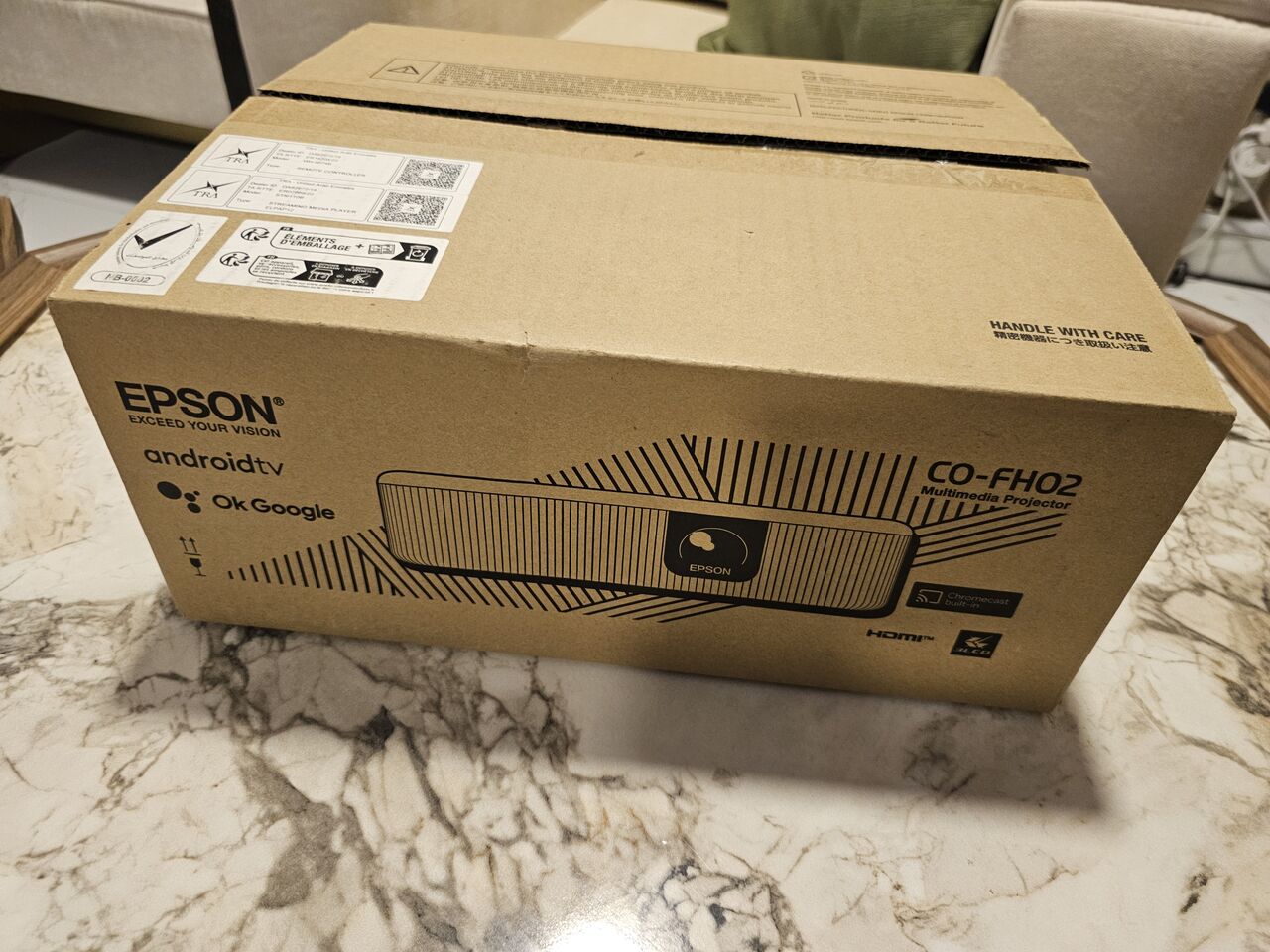 Khobar, Electronics, SAR 2099,  Epson EpiqVision&reg; Flex CO-FH02 Full HD 1080p Smart Portable Projector