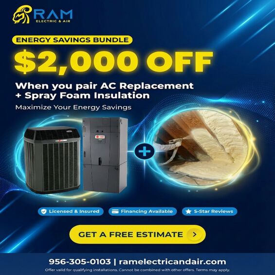 New York, Air Conditioning, Spray Foam Insulation Laredo TX | RAM Electric & Air