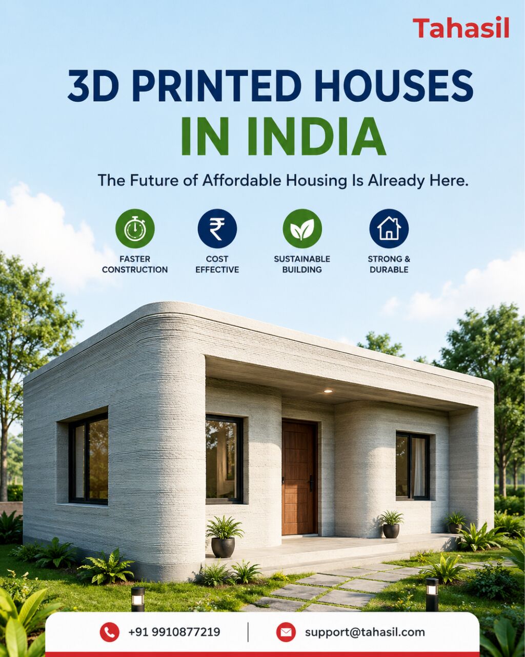 Bhubaneswar, Real Estate, 3D-Printed Houses In India &ndash; Affordable, Innovative & Future-Ready Housing Solutions