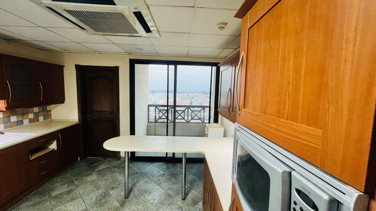 Sanabis, Apartments, Flats, Houses & Villas, BHD 550/month,  Furnished,  3 BR,  Apartment For Rent In Sanabis | Balcony | Pool & Gym