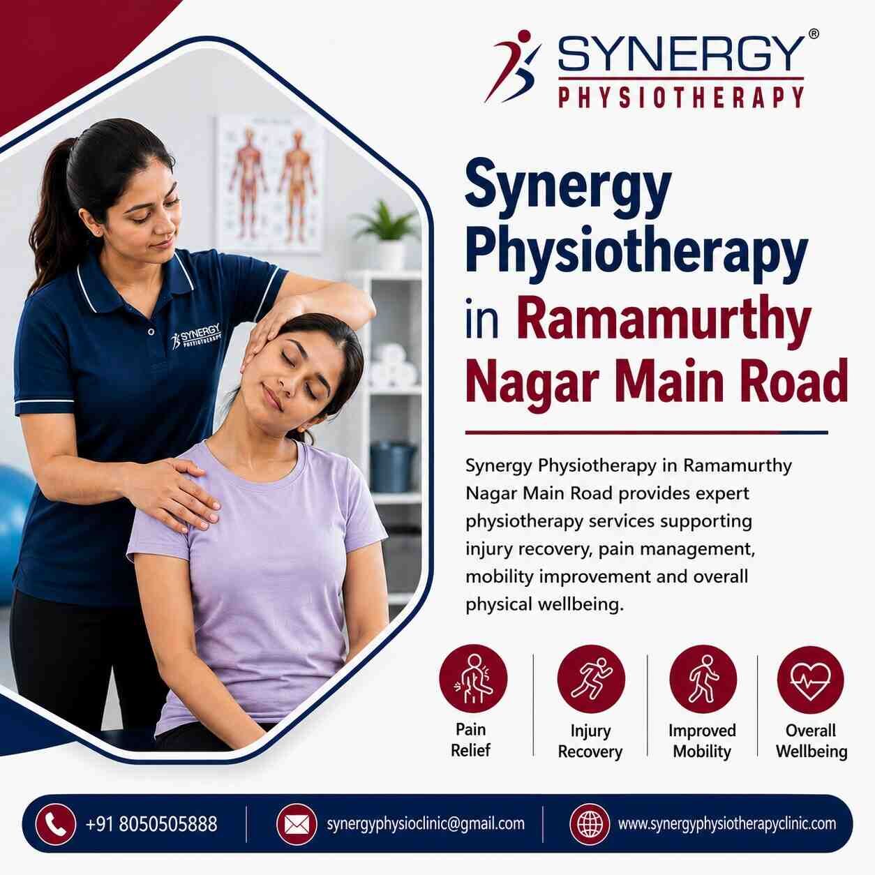Bangalore, Health, Synergy Physiotherapy In Ramamurthy Nagar Main Road - Health