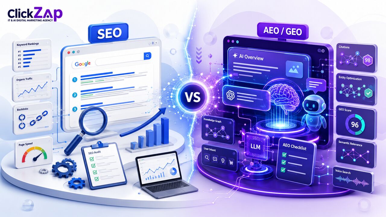 Hyderabad, Marketing, Best AI Digital Marketing Agency In Hyderabad | ClickZap IT