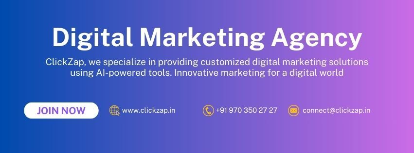 Hyderabad, Marketing, Best AI Digital Marketing Agency In Hyderabad | ClickZap IT