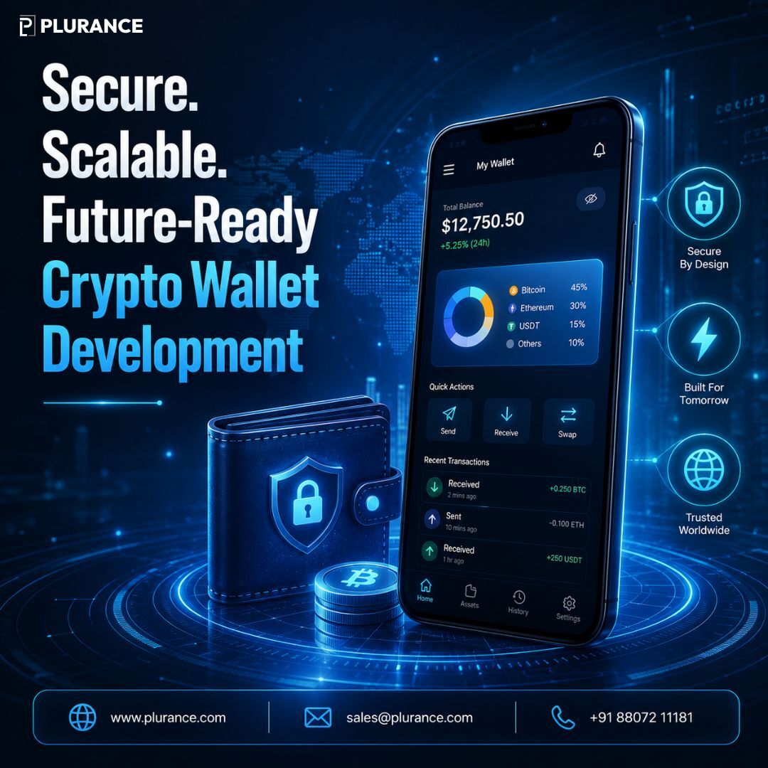 Mumbai, Software Development, Secure. Scalable. Future-Ready Crypto Wallet Development