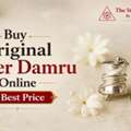 INR 991, Buy Original Silver Damru Online At Best Price | The Stardust Studio