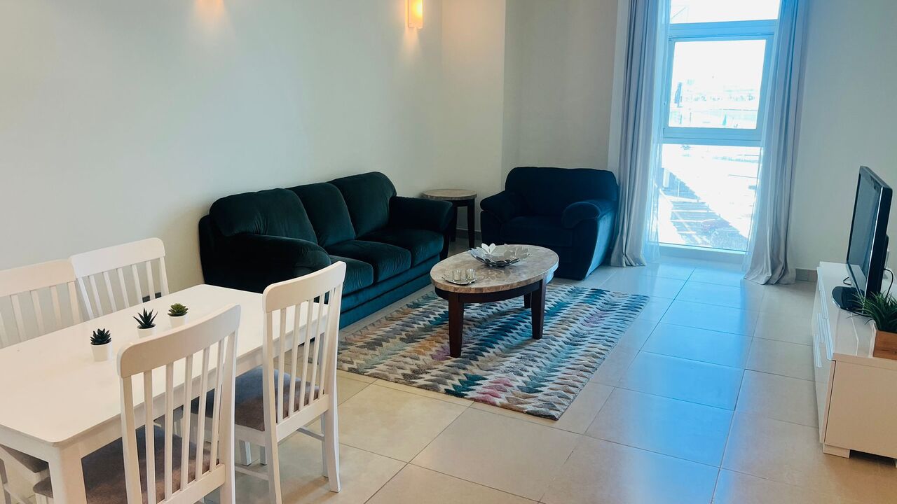 Manama, Apartments, Flats, Houses & Villas, BHD 330/month,  Furnished,  1 BR,  Apartment For Rent In Reef Island | All-Inclusive | Housekeeping