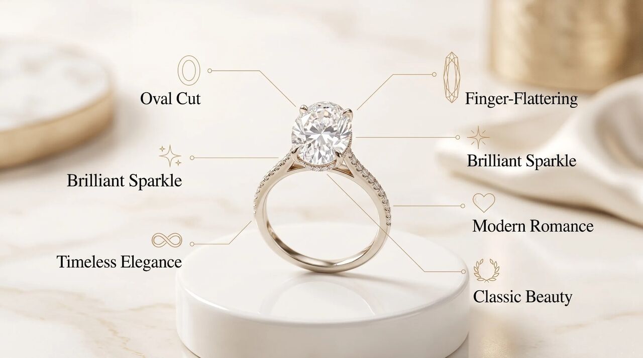 London, Jewelry, GBP 1250,  Premium Oval Engagement Rings That Never Go Out Of Style