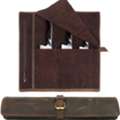 Leather Knife Roll 4 Slot