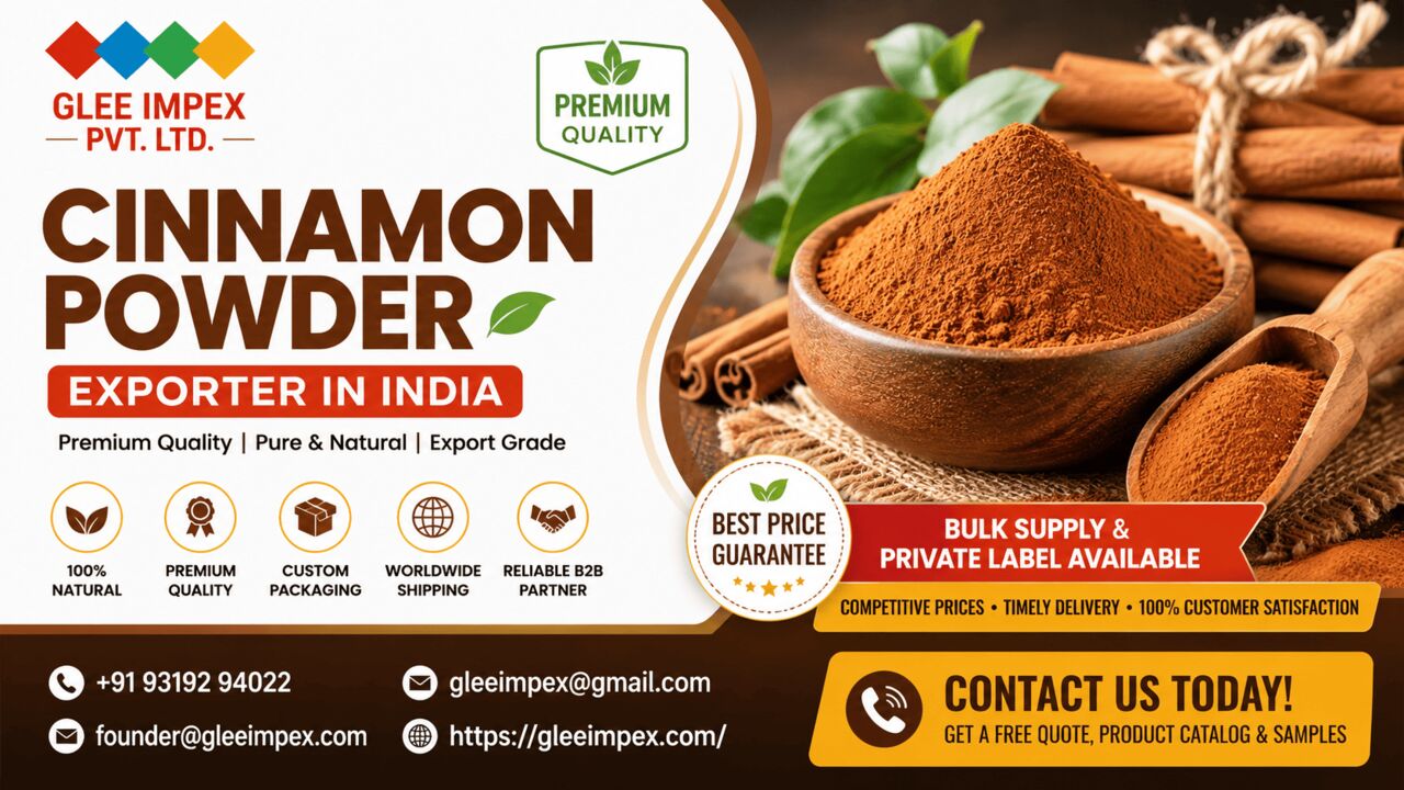 New Delhi, Food & Drink, Cinnamon Powder Exporter In India |