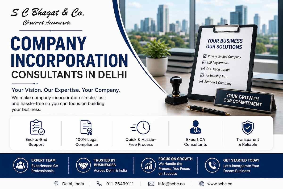 New Delhi, Business, Complete Company Incorporation Assistance In Delhi