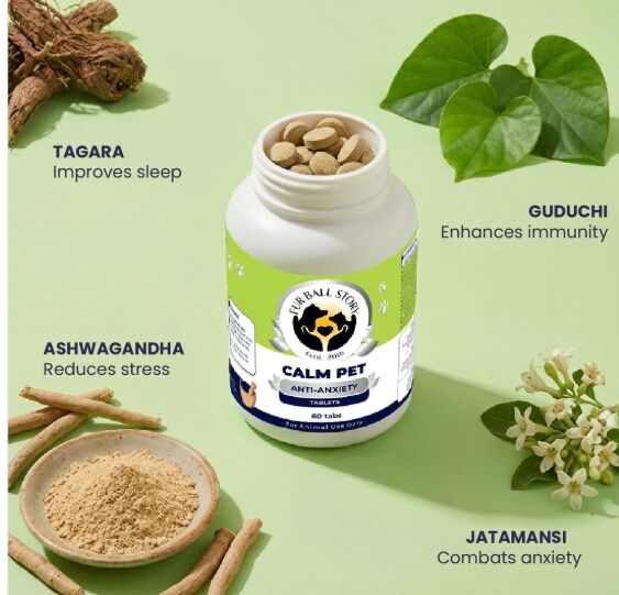 Mumbai, Pet Supplies, INR 324,  Herbal Behavior Support For Dogs & Cats