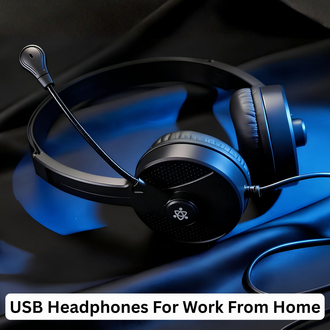 New Delhi, Electronics, INR 1239,  USB Headphones With Mic For Laptop & PC &ndash; Metaind MT50