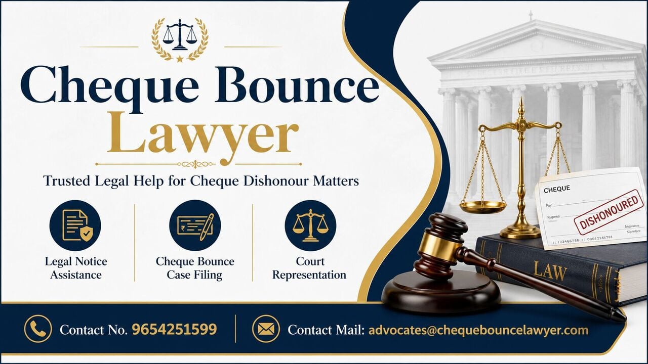 Ghaziabad, Legal, Why Should You Consult A Cheque Bounce Lawyer For Legal Support?