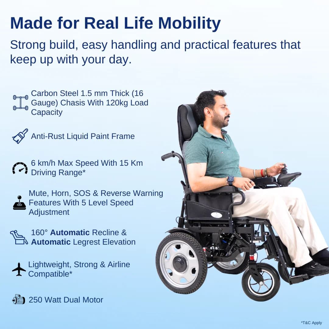Mumbai, Health & Beauty Items, INR 52399,  Affordable Electric Wheelchair Price For Smart Mobility | Aasraa