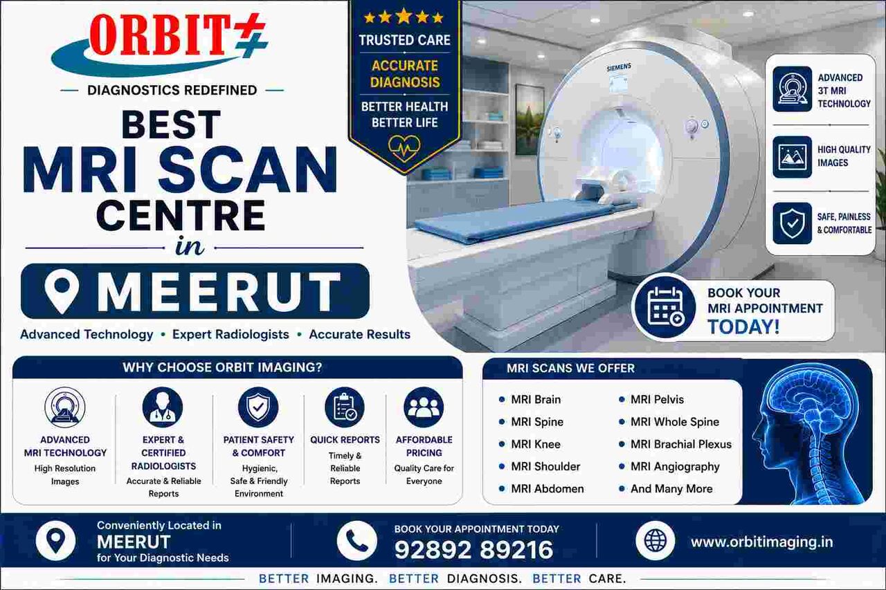 Meerut, Health, Best MRI Scan Centre In Meerut