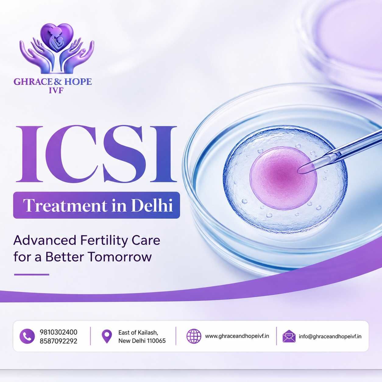 New Delhi, Health, ICSI Treatment In Delhi