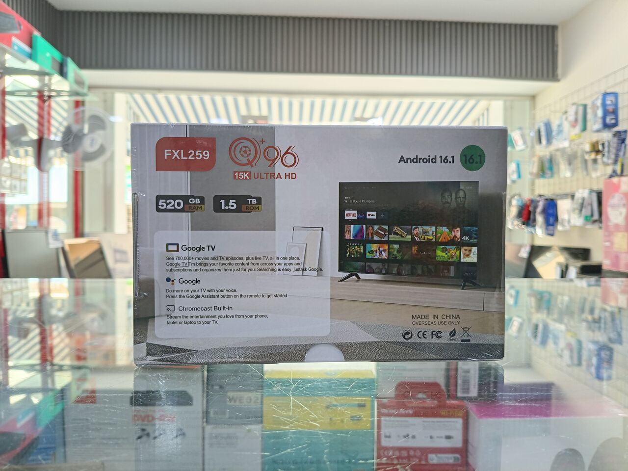 Riffa, Computers, BHD 17,  Q96 15K Ultra HD Smart TV Box & FREE 1-Year IPTV Subscription Just In BD 17.000 ONLY