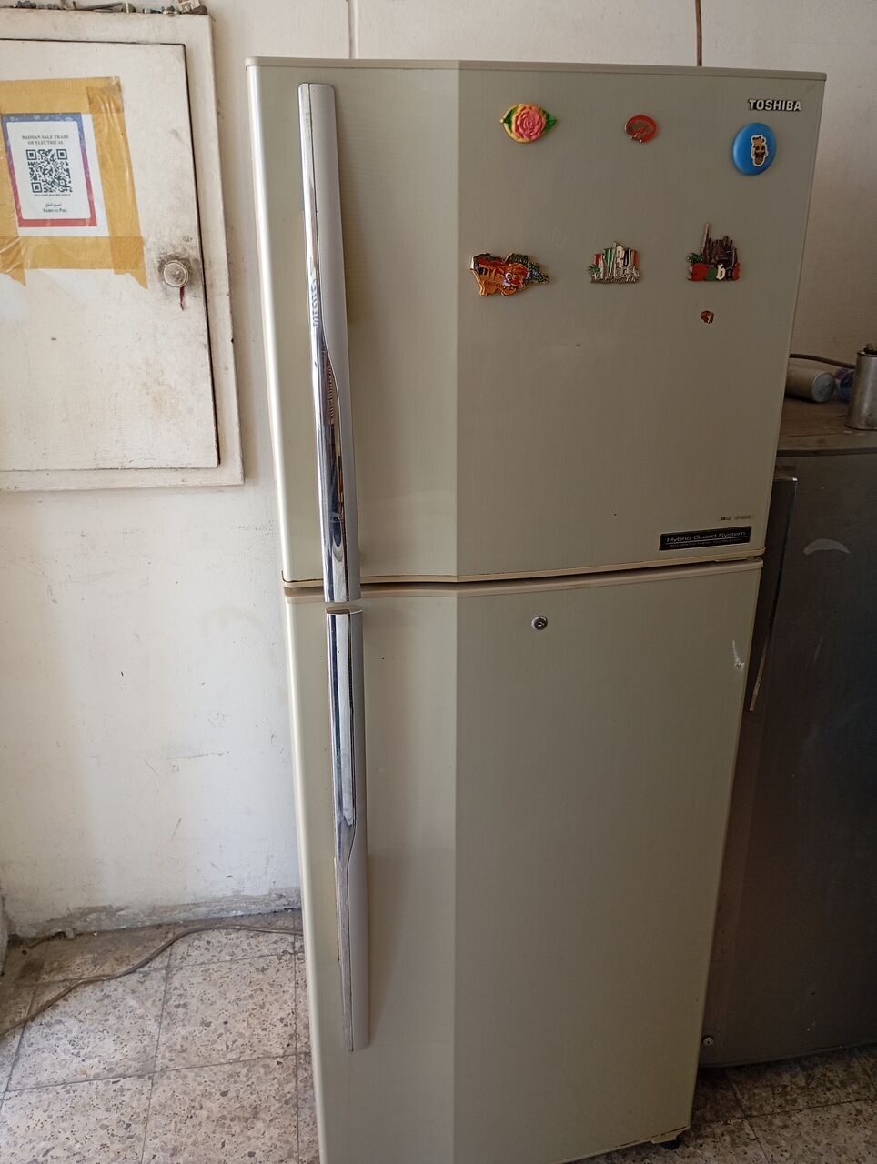 Gudaibiya, Appliances, BHD 50,  Toshiba Double Door Refrigerator Sale Call 39054927