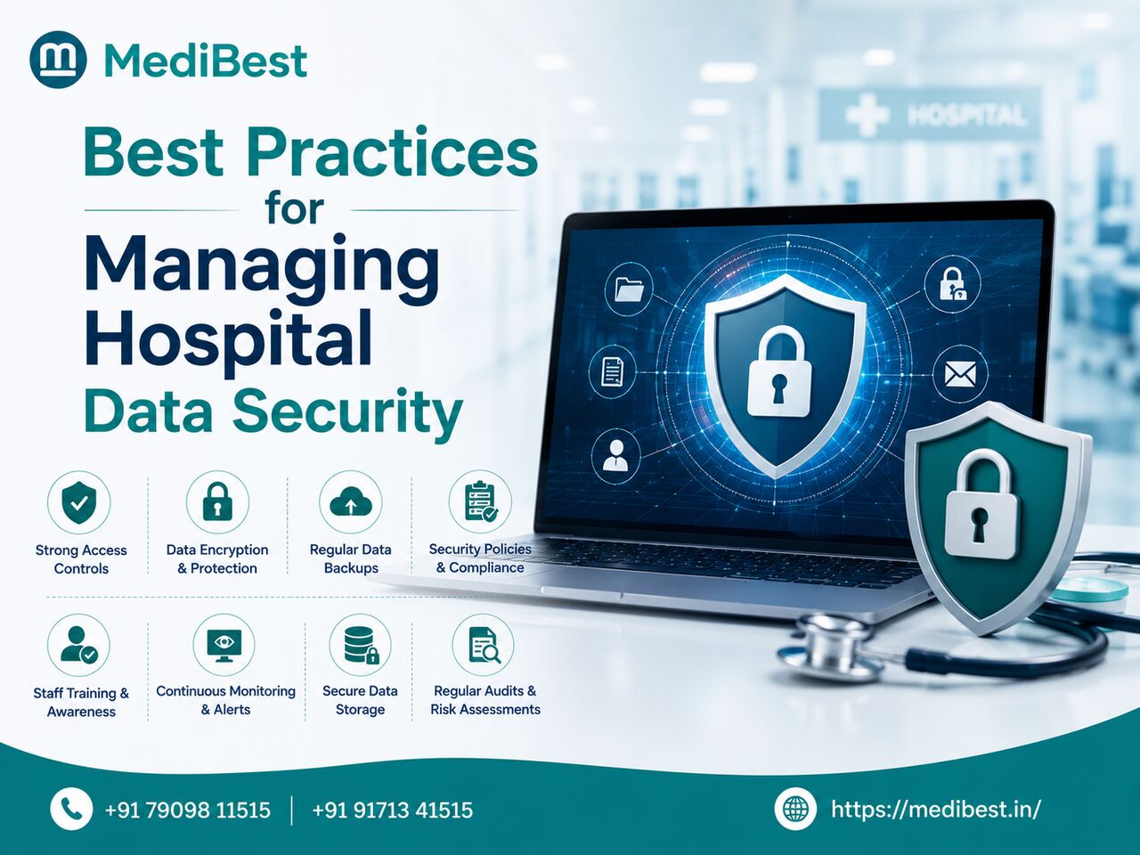 Indore, Business, How Can Hospital Management Software Improve Data Security And Compliance?
