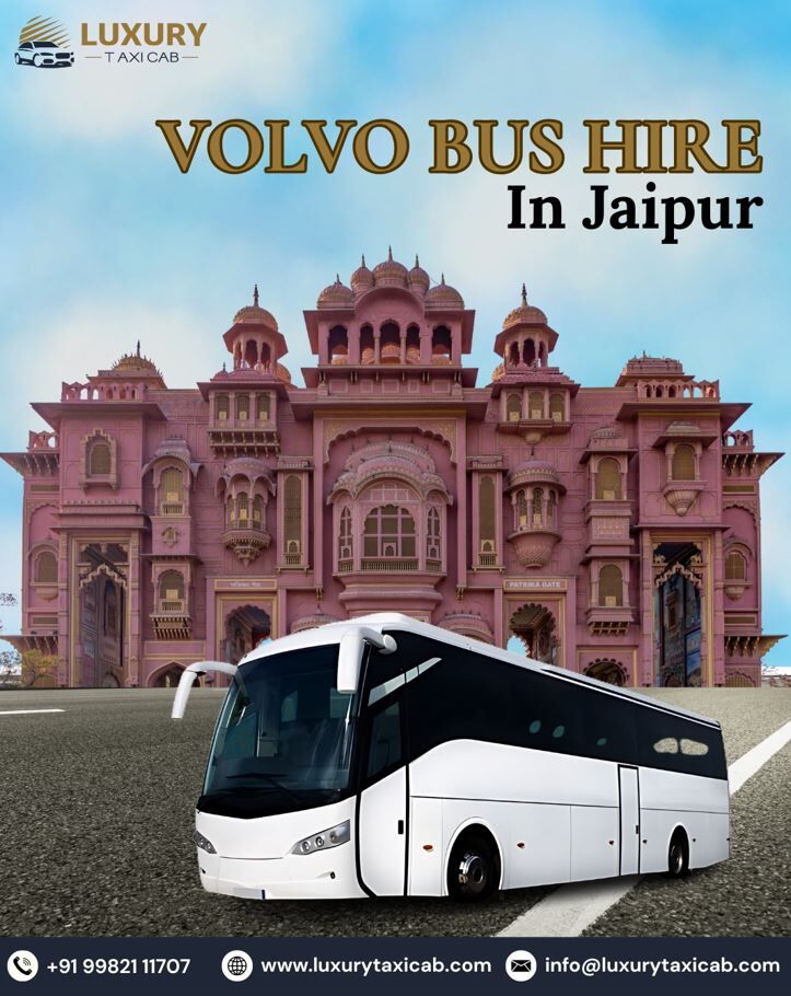 Jaipur, Travel, Volvo Bus In Jaipur | Luxury Taxi Cab