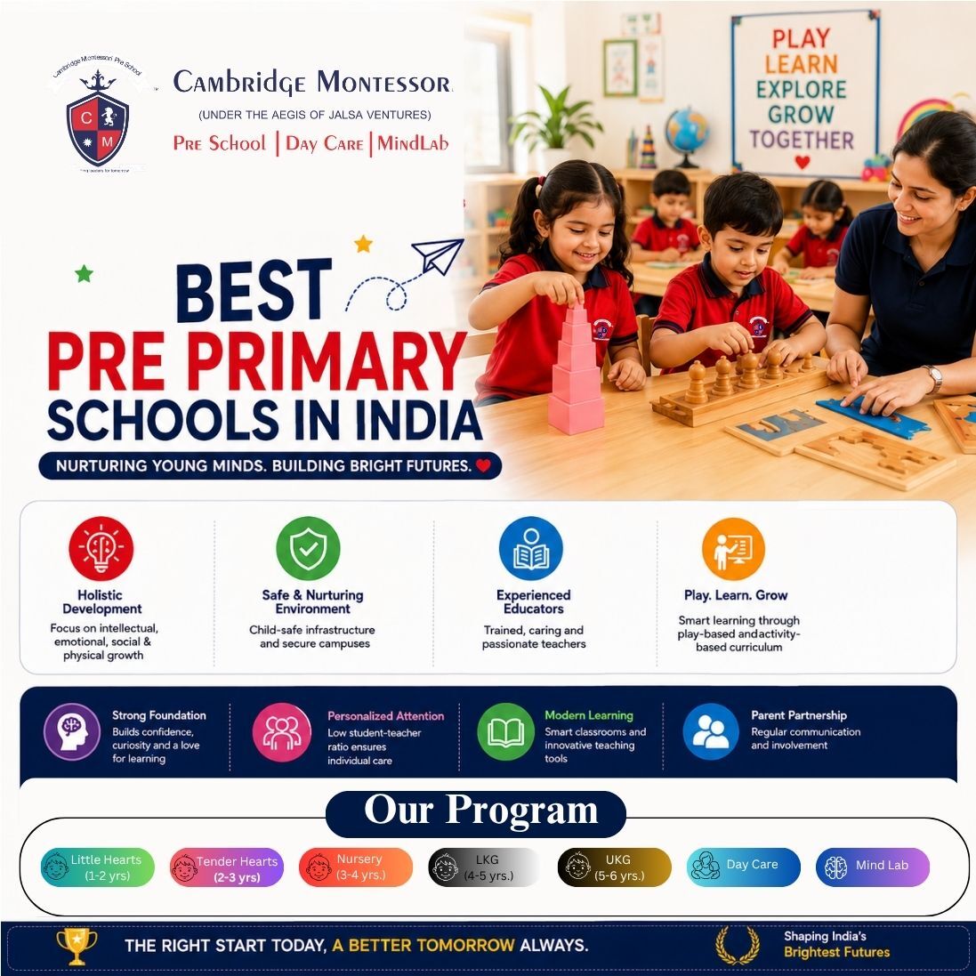 New Delhi, Daycare, Best Pre Primary Schools In India