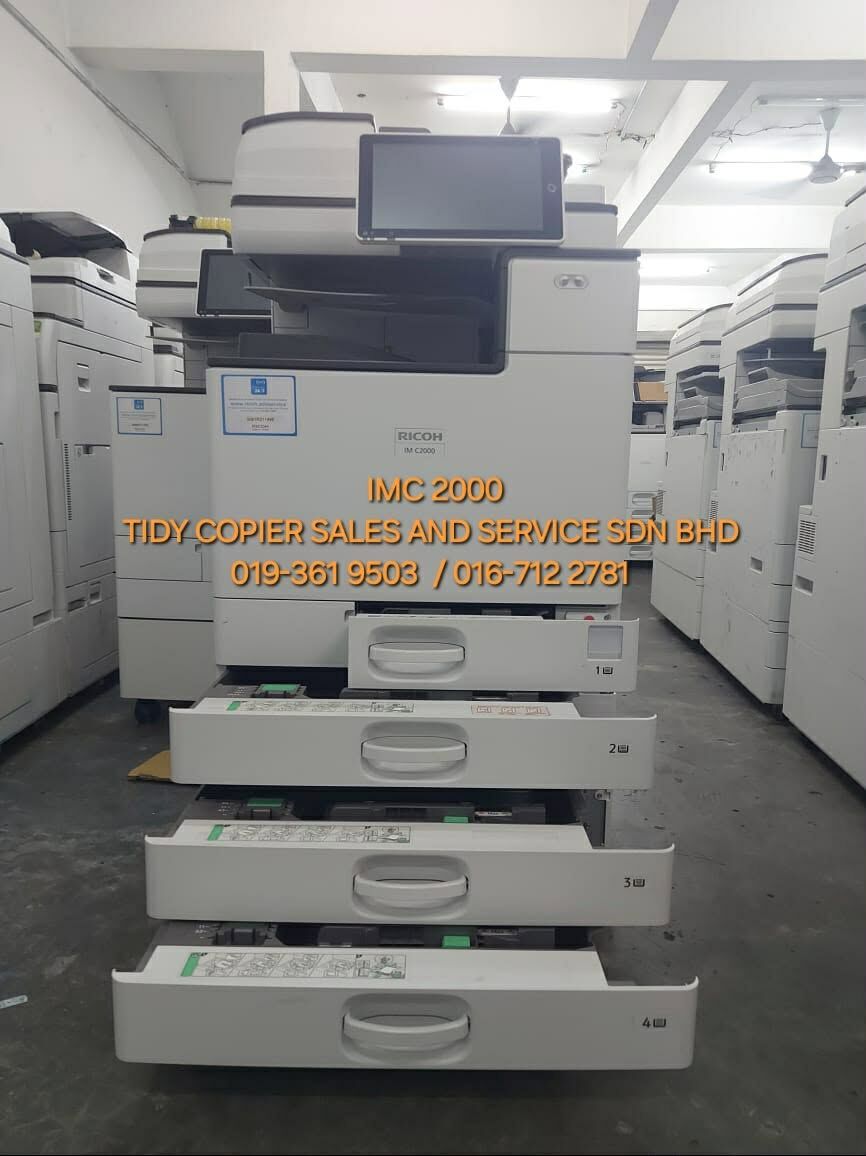 Damansara Heights, Machinery, MYR 3300,  💯 Print Without Worries! IMC 2000