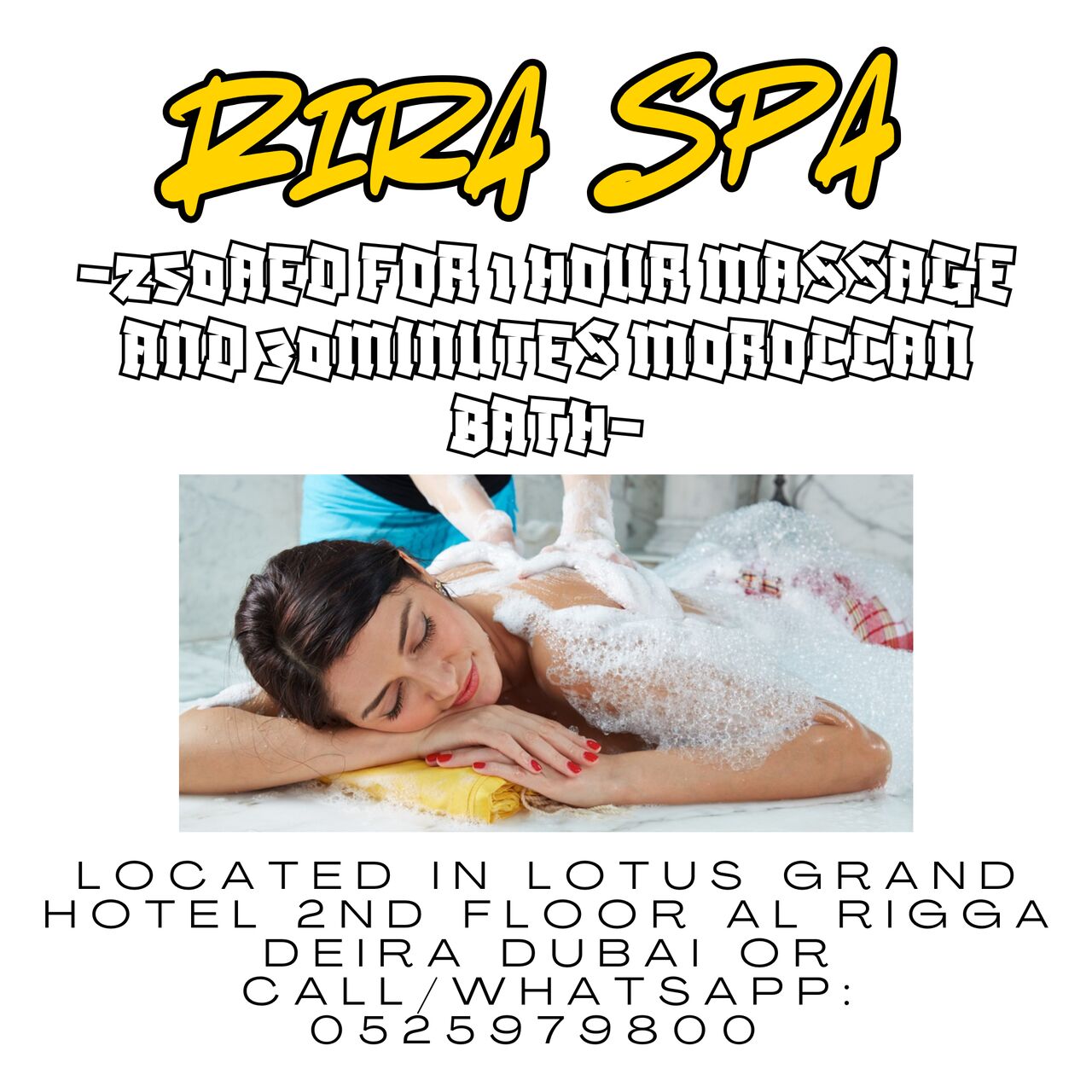 Al Rigga, Health, Rira Spa Offer 7/23/2026