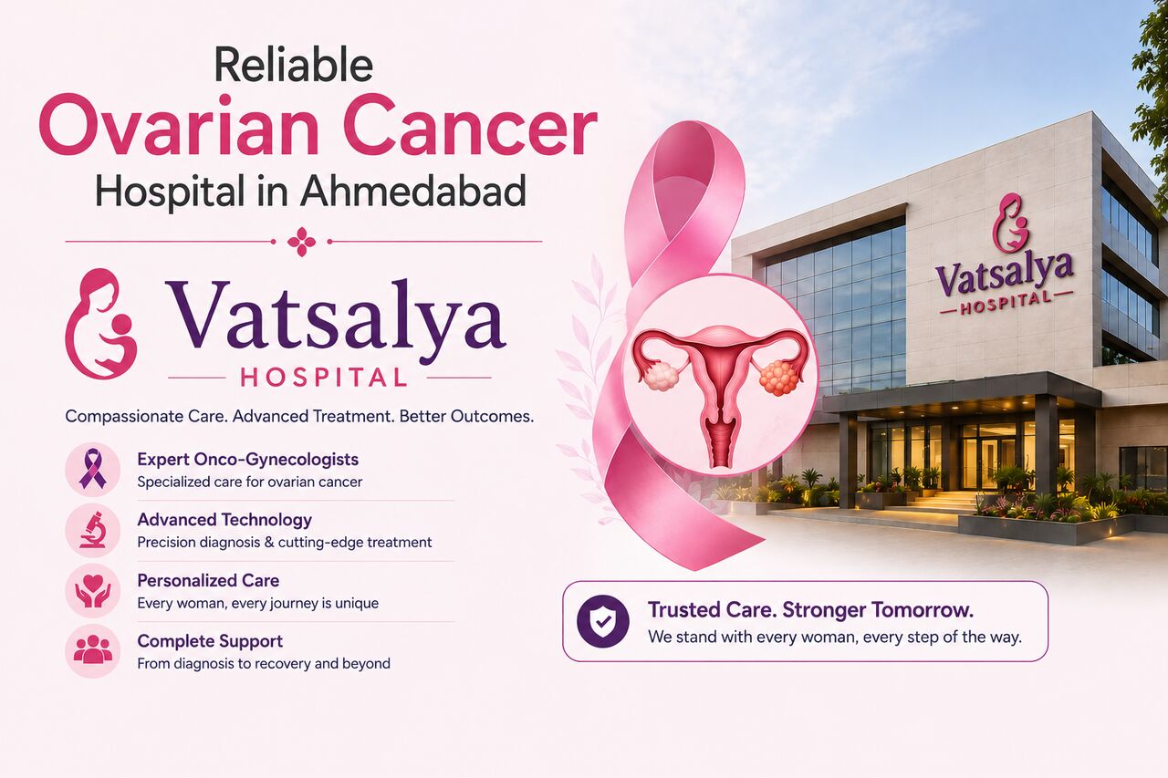 Ahmedabad, Health, Trusted Ovarian Cancer Hospital In Ahmedabad - Vatsalya Women&rsquo;s Hospital