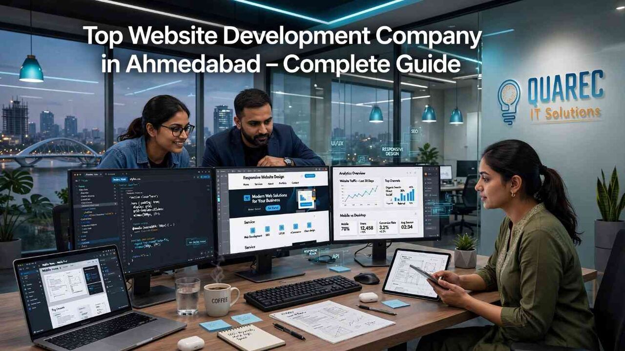 Ahmedabad, Web Design & Development, Top Website Development Company In Ahmedabad - Complete Guide