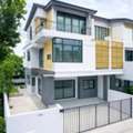 THB 28998,  45 Sq. Feet,  5 Bedrooms, 3-story Mansion, Corner Room, 4 Bathrooms, Ratchaphruek, MRT Bang Rak Yai,