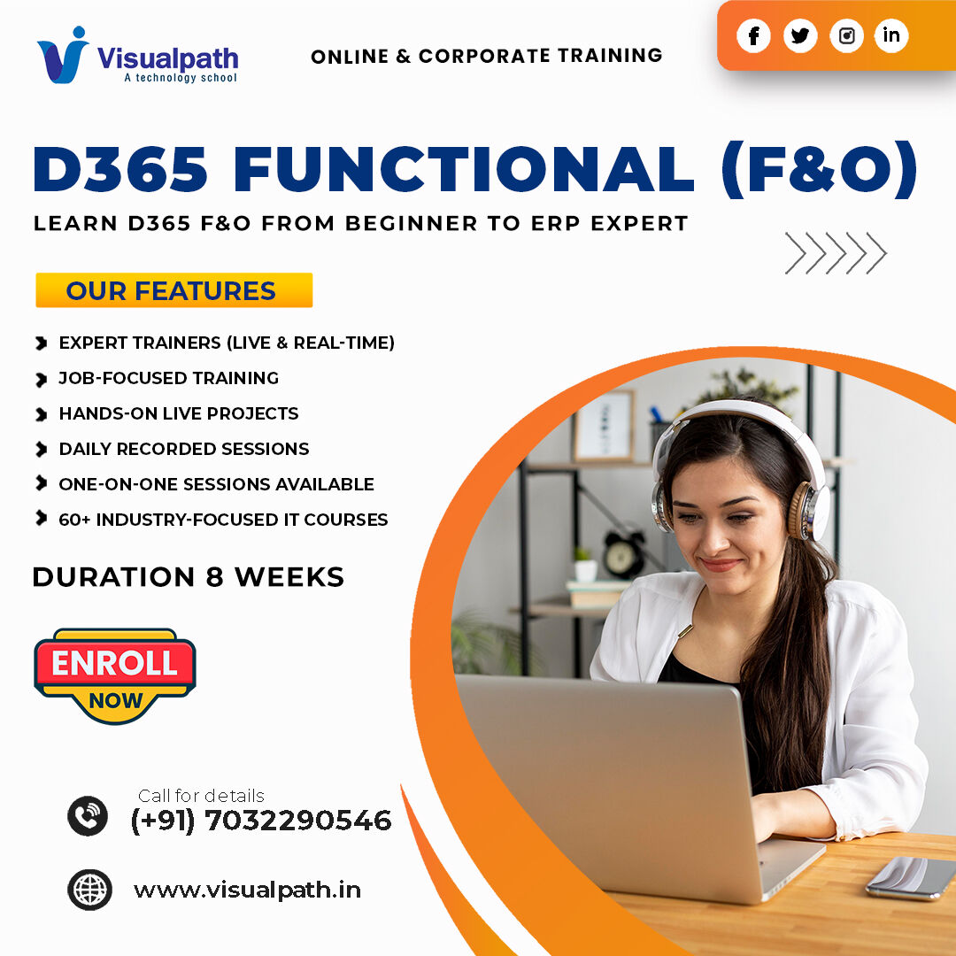 Hyderabad, Education, Microsoft Dynamics 365 Finance Training | D365 Training