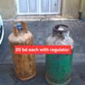 BHD 20,  Mediam Clynder With Regulator 20 Bd Each With Stove 25 Bd Msg 3670 8372 Wts Ap No Call