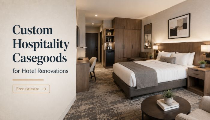 New York, Furniture, Custom Hospitality Casegoods For Hotel Renovations