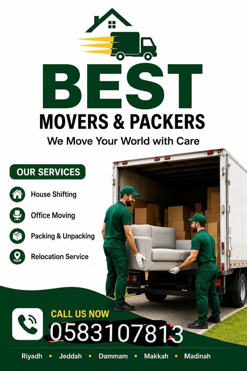 Makkah, Labor/Moving, Professional House Shifting Movers And Packers Loading Unloading Service