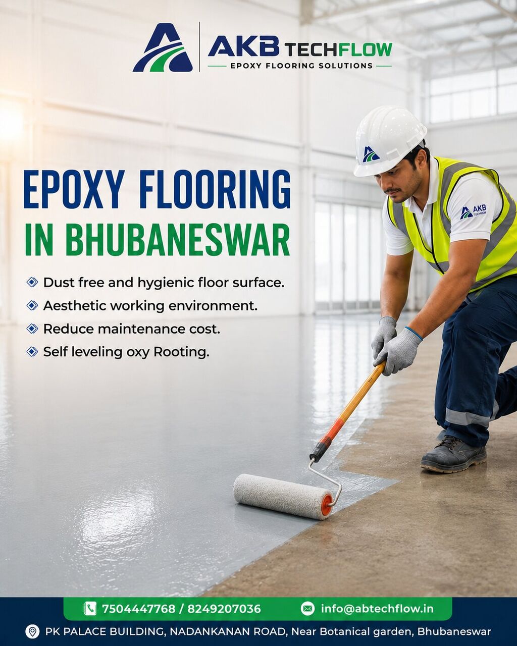 Bhubaneswar, Construction, Epoxy Flooring In Bhubaneswar