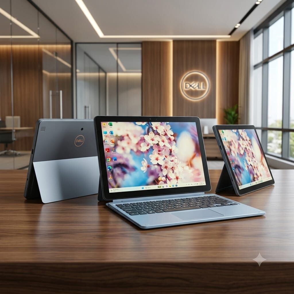 Manama, Tablet Computers, BHD 143,  DELL Core I5 10th Gen 2in1 Detachable Touch Laptop+Tablet 16GB Ram SSD 35x Fast FREE Gifts